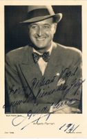 Angelo Ferrari 1897-1945 Autogramm Vintage Foto 9x14cm