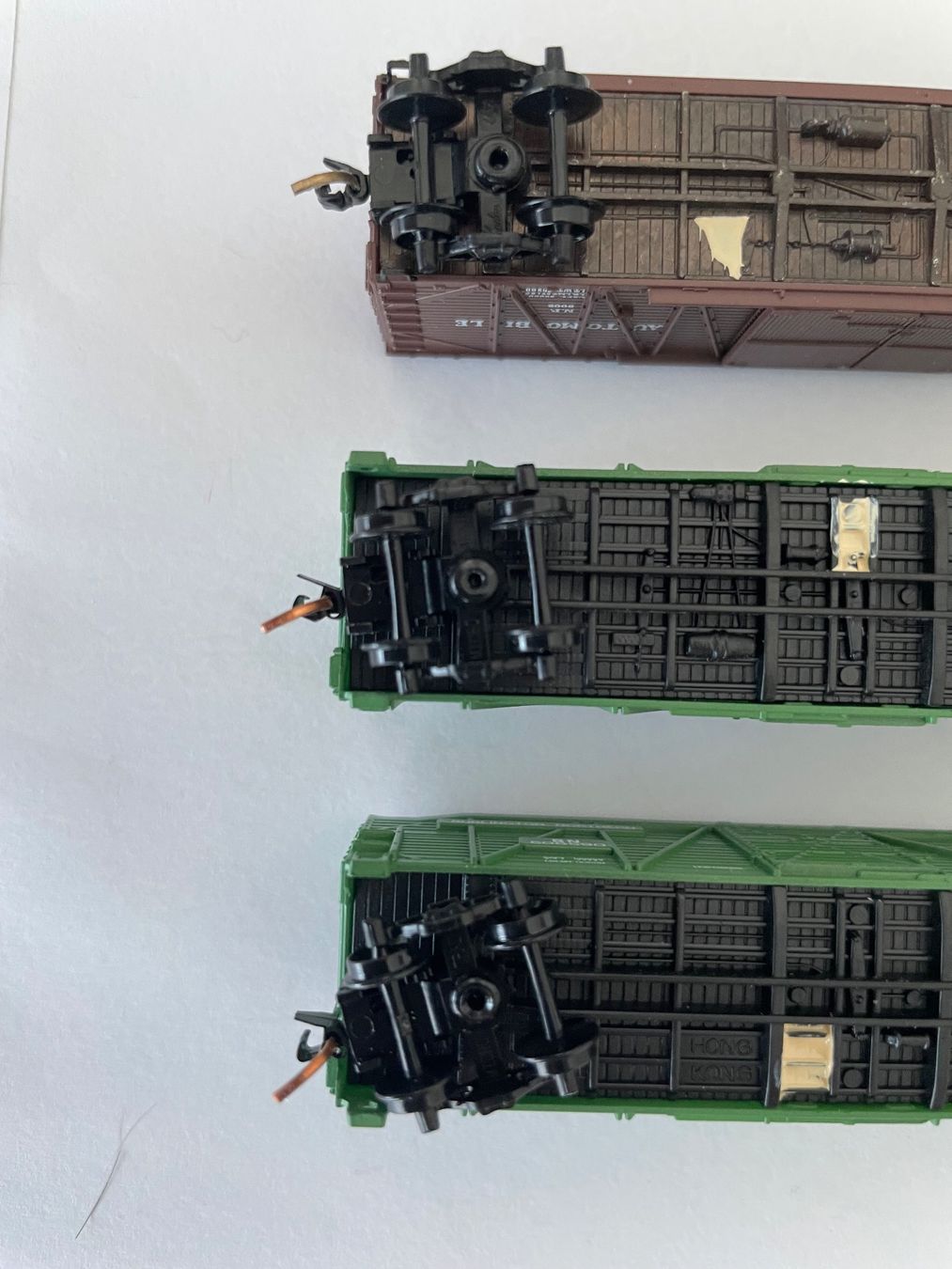 Modellini di ferrovie: Spur N 3 Güterwagen – Usato da Rorschach venduto da Karotten 5