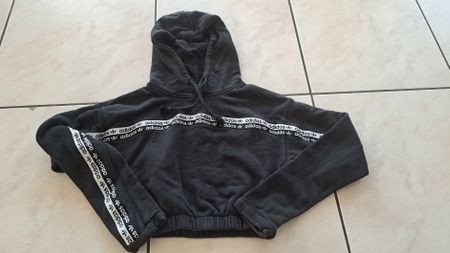 Pull Adidas Court noir, taille XS