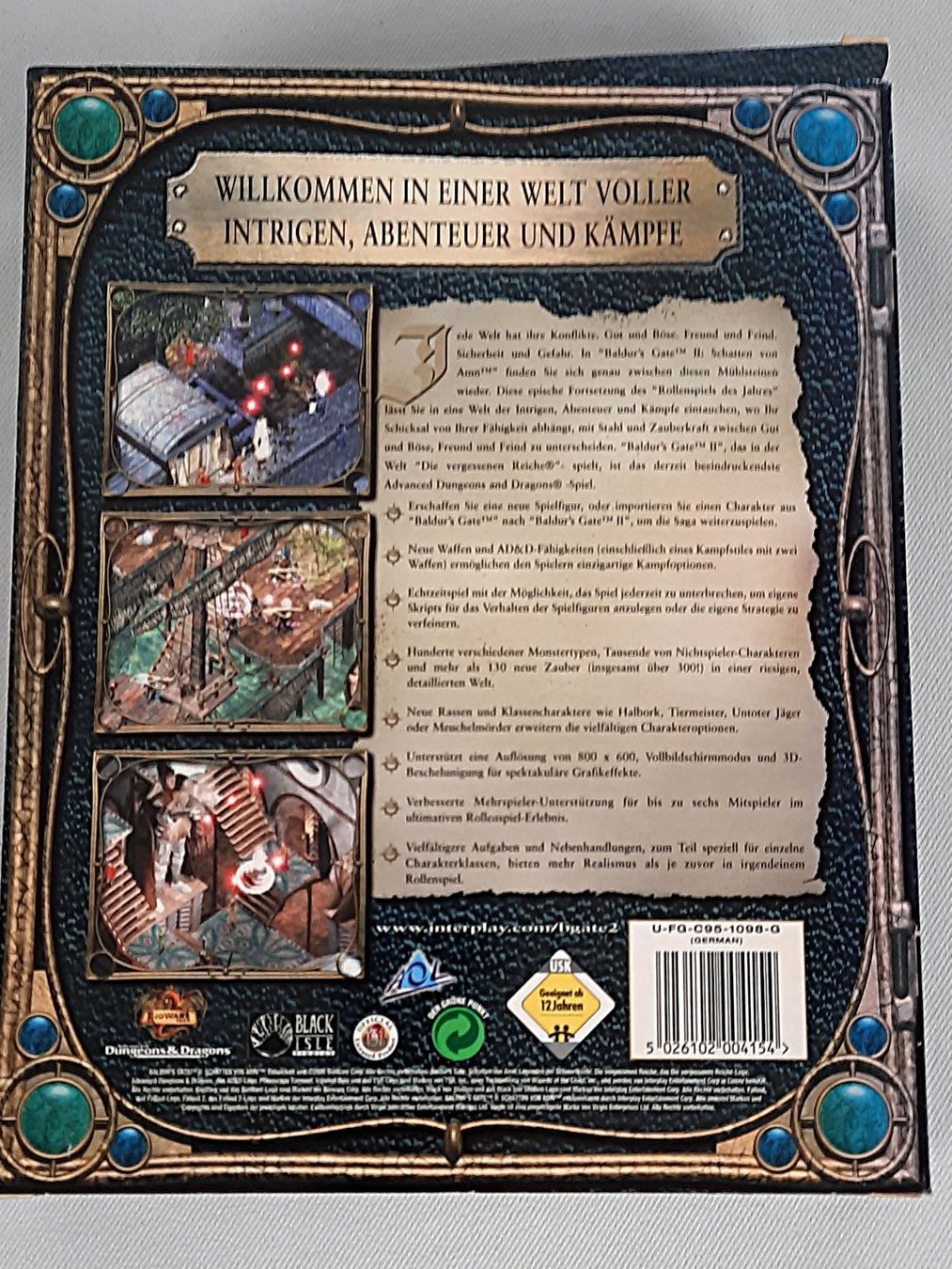 Giochi: BIOWARE "Baldur's Gate2- Schatten von Amn" – Usato da Beinwil am See venduto da Restwert_Beinwil 2