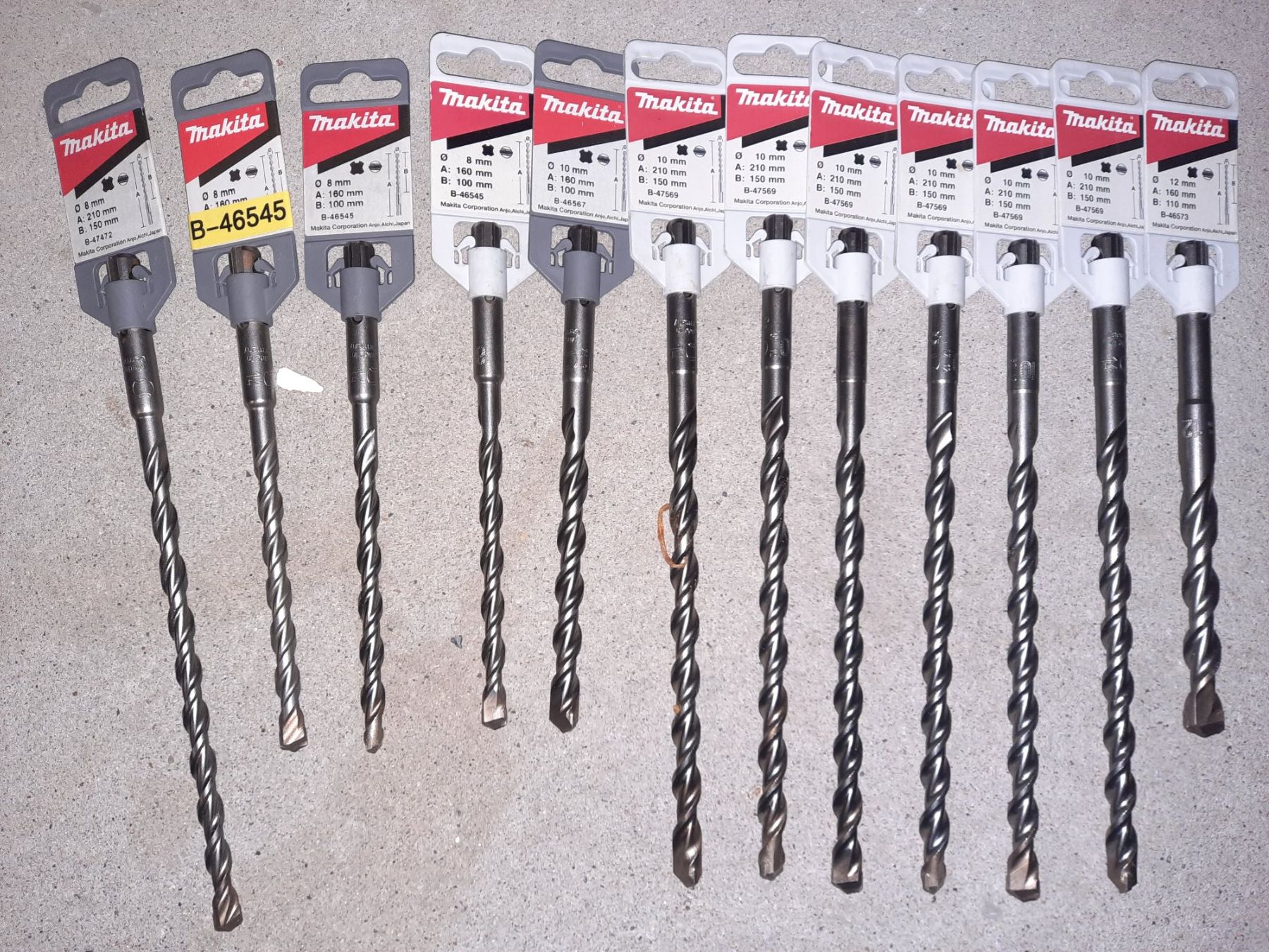 Makita Tutti gli attrezzi: Diverse Makitabohrer – Nuovo e nell'imballaggio originale da Winkel venduto da M_gogs