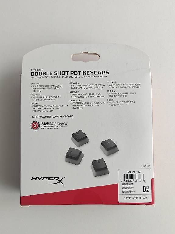 Hyperx Claviers: HyperX PBT Keycaps – D'occasion à Rubigen par Berti0531 1