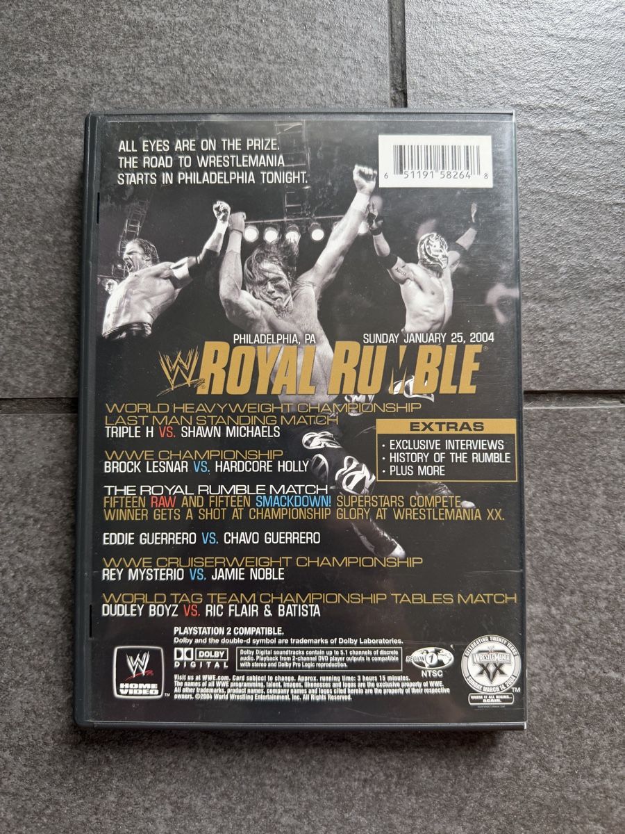 Alle DVDs: WWE Royal Rumble 2004 DVD – Gebraucht aus Zürich von cENS0R 1