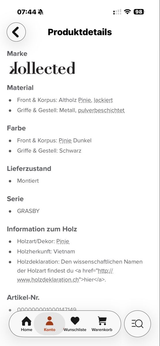 Scaffali: Regal GRASBY - Echtholz – Nuovo (secondo la descrizione) da Meilen venduto da vanotti 3