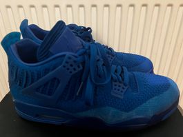 Air Jordan 4 Retro Flyknit „Hyper Royal“ Gr. 45 UK 10