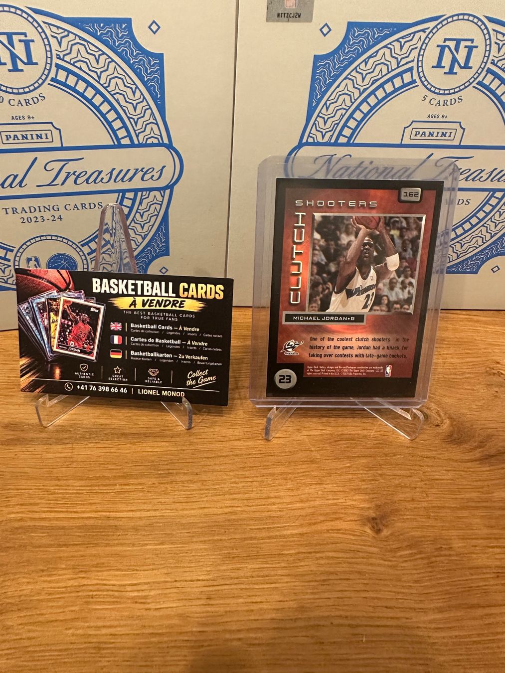 Nba Carte collezionabili: Michael Jordan Upper Deck Clutch Shooters – Usato da Vullierens venduto da Gaara04 1