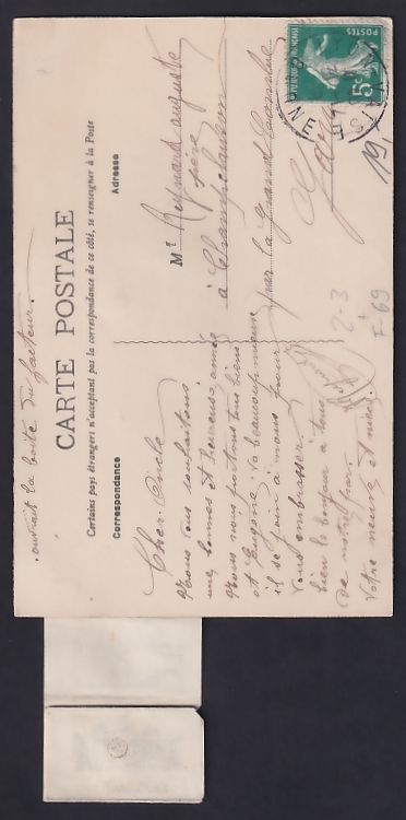 Cartoline postali: Leporello-AK Lyon, La Préfecture, Palai – Usato da Berlin venduto da bartko-reher 1