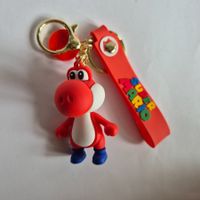 Super Mario Schlüsselanhänger - Yoshi Rot - MER
