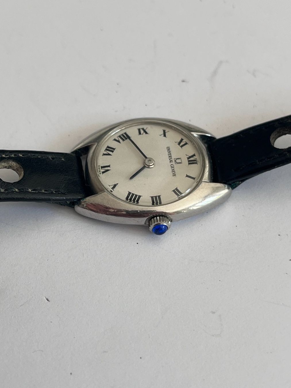 Universal Genève Orologi: Universal Geneve Handaufzug Vintage – Usato da Worblaufen venduto da chronyves 2