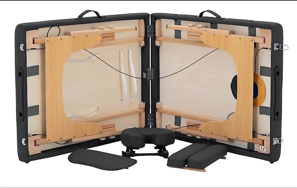 Lettini & sedie per cosmetici: TABLE DE MASSAGE PORTABLE 3 zones – Usato da Colombier NE venduto da nypochon 3