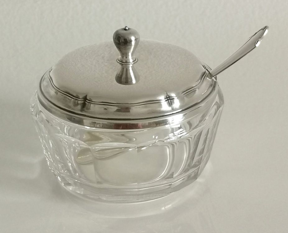 Keramik Zuckerdose Zitronenform Mit Deckel & Holzlöffel – 2-teiliges Set, Gelb/grün, 10,2 Cm