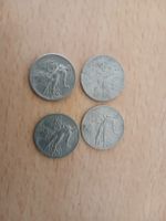 4x Italienische Lira 20 Lire 1908, 1912,1912,1913 