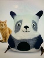 Kuscheliges Panda Katzenhöhlen-Gefilzte Katze handverarbeite