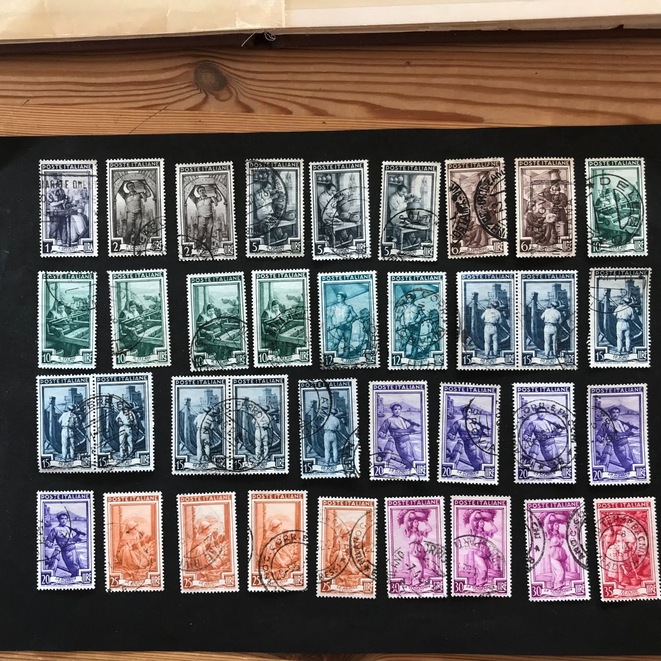 Alle Briefmarken: ITALIEN: kleine Sammlung 1863 - 1955, gest. – Gebraucht aus Uitikon Waldegg von Gooddeal05 5