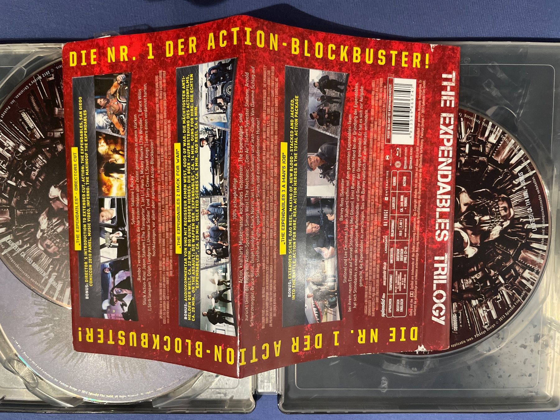 Tutti i DVDs: The Expendables Trilogy  Steelbook/Uncut – Usato da Waldenburg venduto da Gonzo8 2