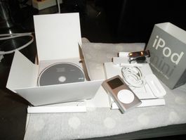 iPod mini Apple PC+MAC 4GB (Silver)+Micromemo Jahrgang 2005