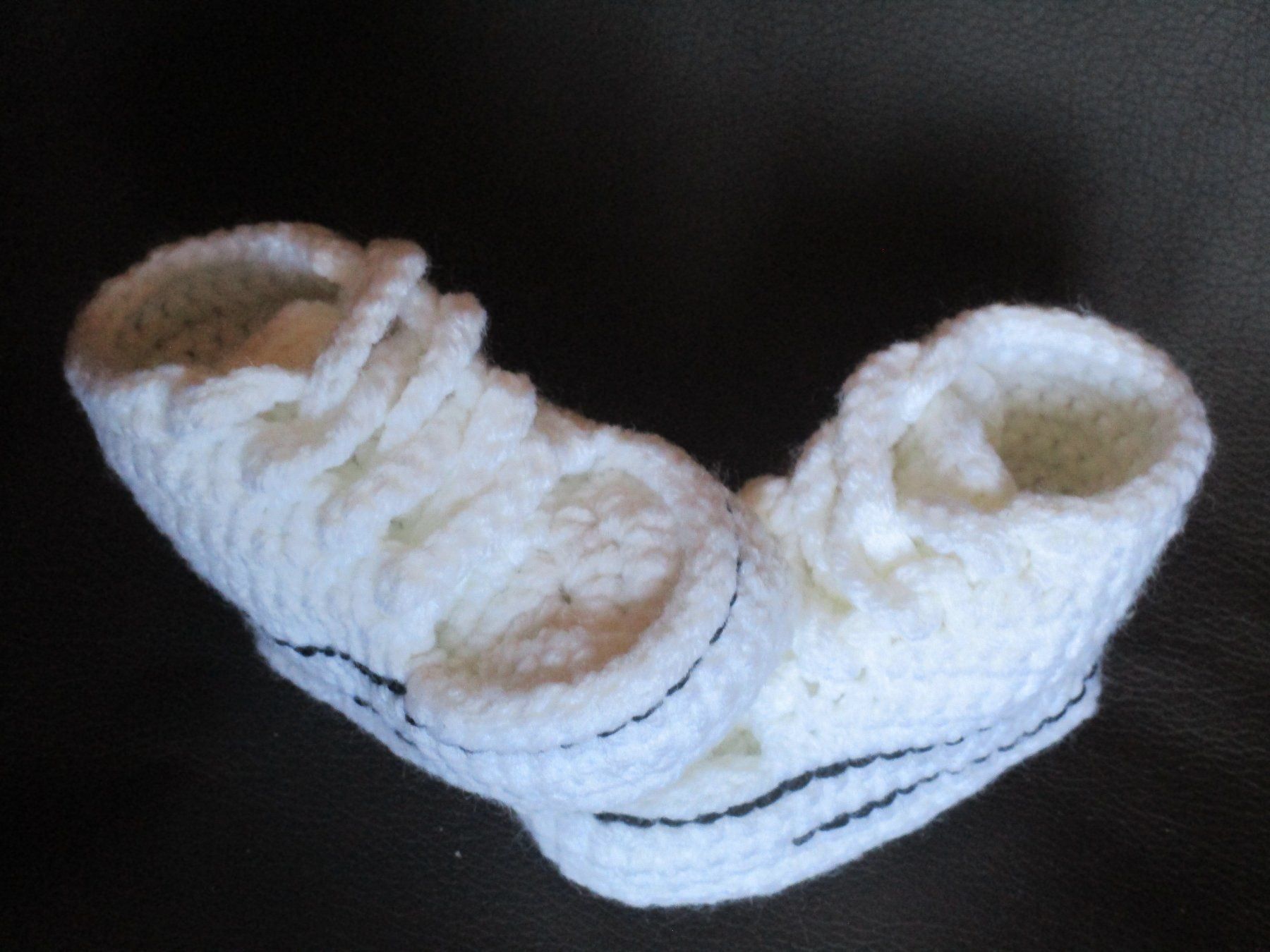Calze per bambini: Babyschuhe Hand gehäkelt (11cm) – Nuovo (secondo la descrizione) da Leuk Stadt venduto da Simone_RZ 1