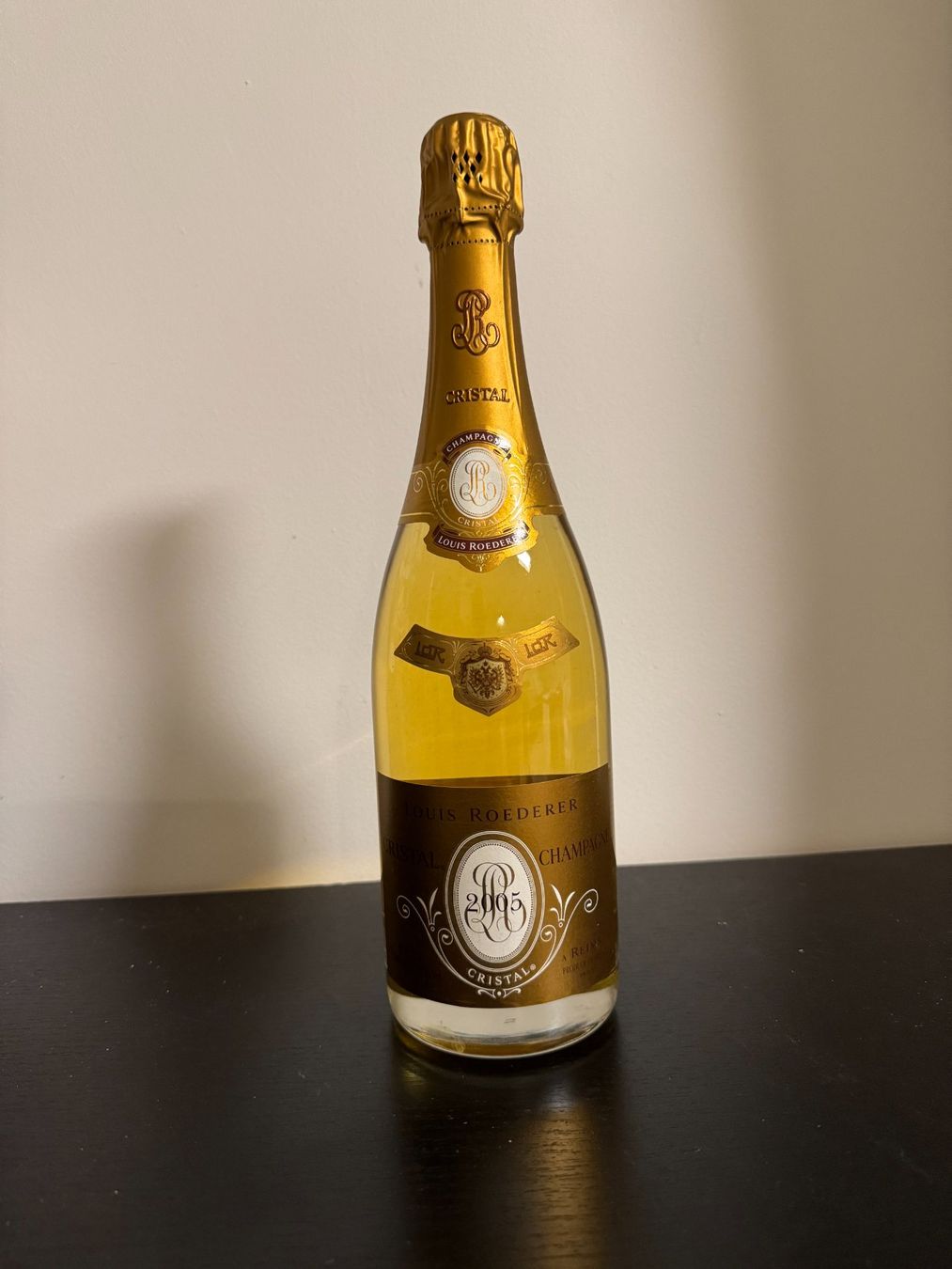 Louis Roederer Vino: Louis Roederer Cristal Champagner 2005 – Nuovo e nell'imballaggio originale da Uhwiesen venduto da fel_5ghs 1