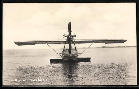 Foto & Poster: Wasserflugzeug Dornier-Libelle, Frontala – Usato da Berlin venduto da bartko-reher