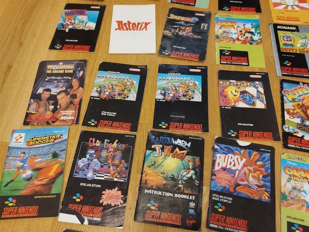 Giochi: 32 Spielanleitungen Super Nintendo SNES – Usato da Aarau venduto da Kaesekuchen2000 3