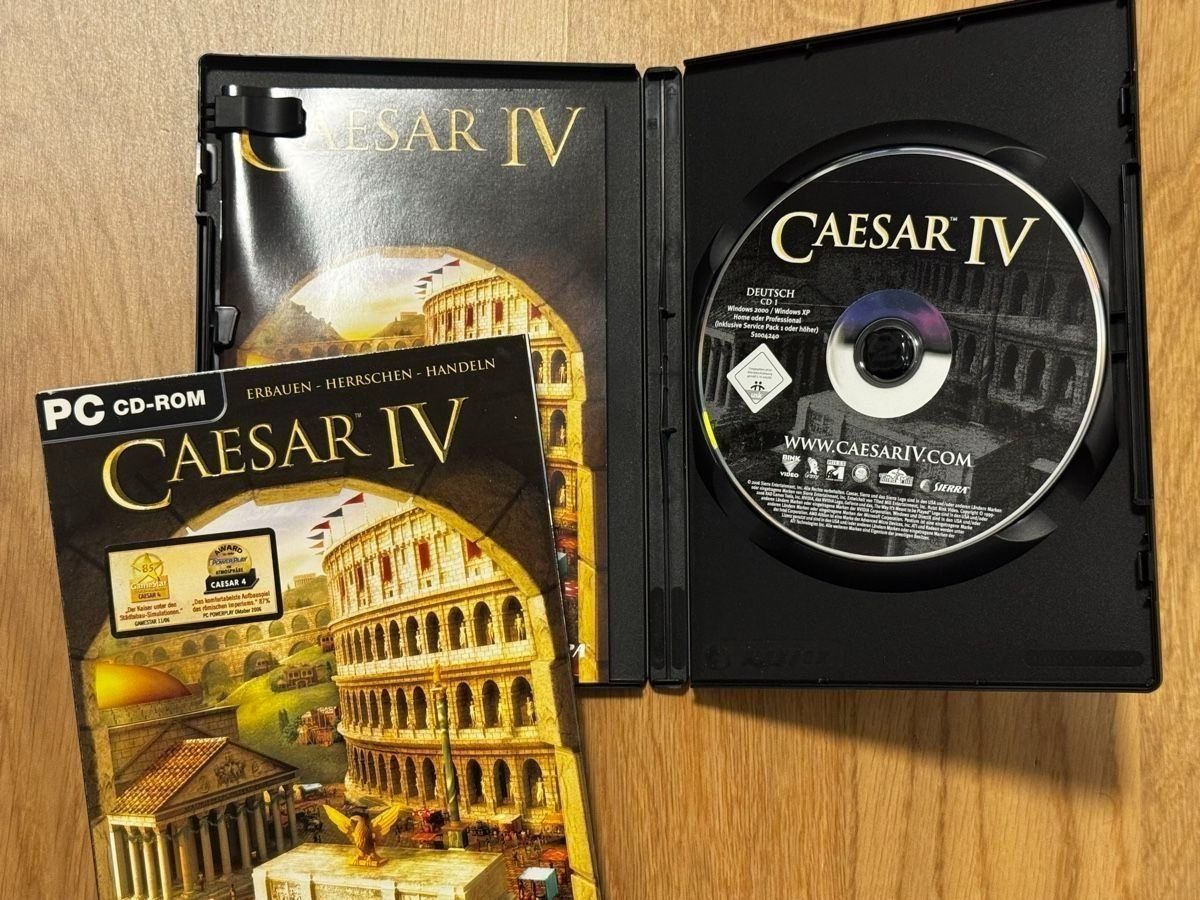 Giochi: Caesar IV - CIB - PC – Usato da Uster venduto da GamesAndStuff 2
