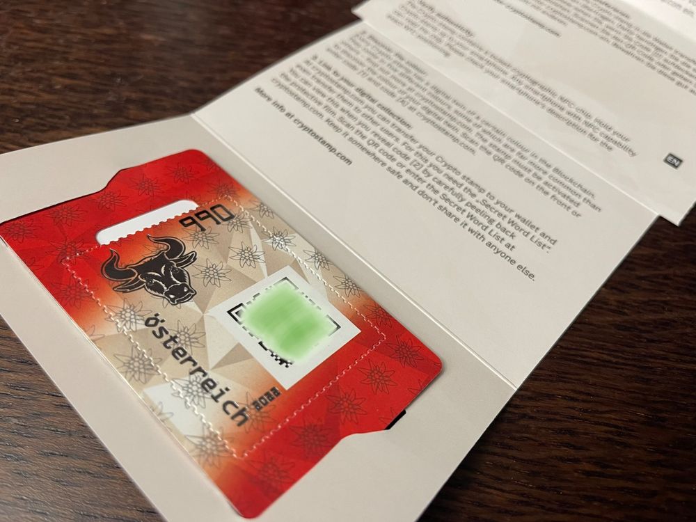 Bull AT Crypto Stamp (Neu (gemäss Beschreibung)) in Kaltbrunn für CHF ...