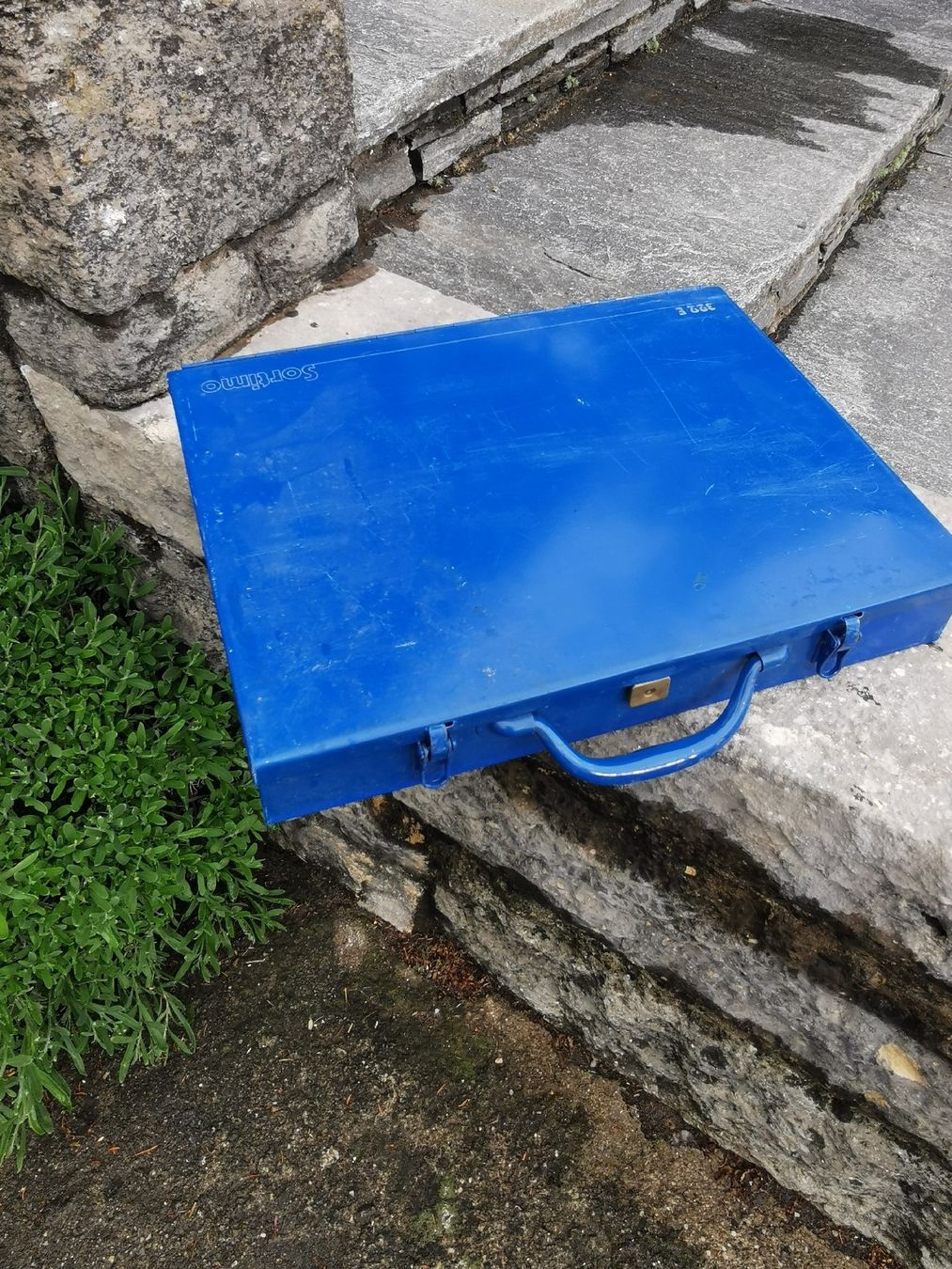 Valigie: Sortimo Werkzeugkoffer 322 E, robuste Ausführung, blau – Usato da Wettingen venduto da Simar 2