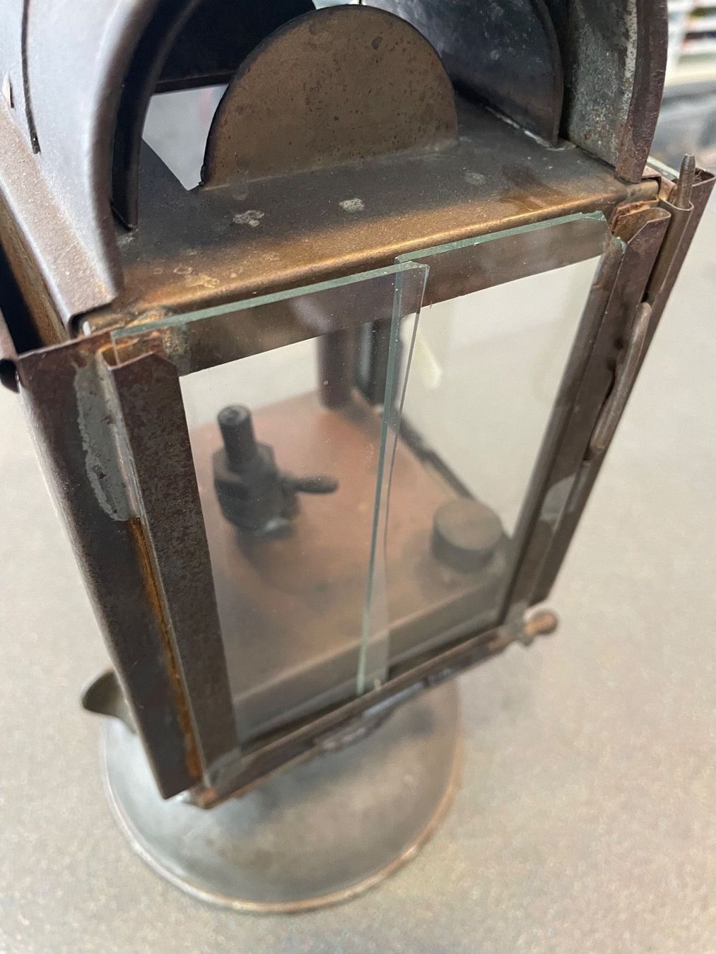 Lampes anciennes: Vintage Eisenbahn?  Laterne Handlampe – D'occasion à Chiasso par Carrara-Modellismo 7