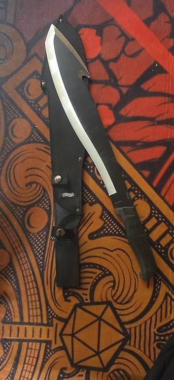 Accessori: Walther Outdoor-Machete mit Nylonscheide – Usato da Dettighofen venduto da LucasP. 1