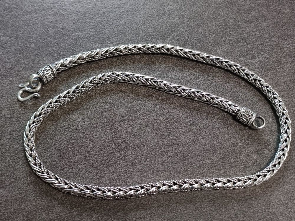 Massive Kette Schlangenkette In Silber 925 Ca 52 Cm Lang Kaufen 