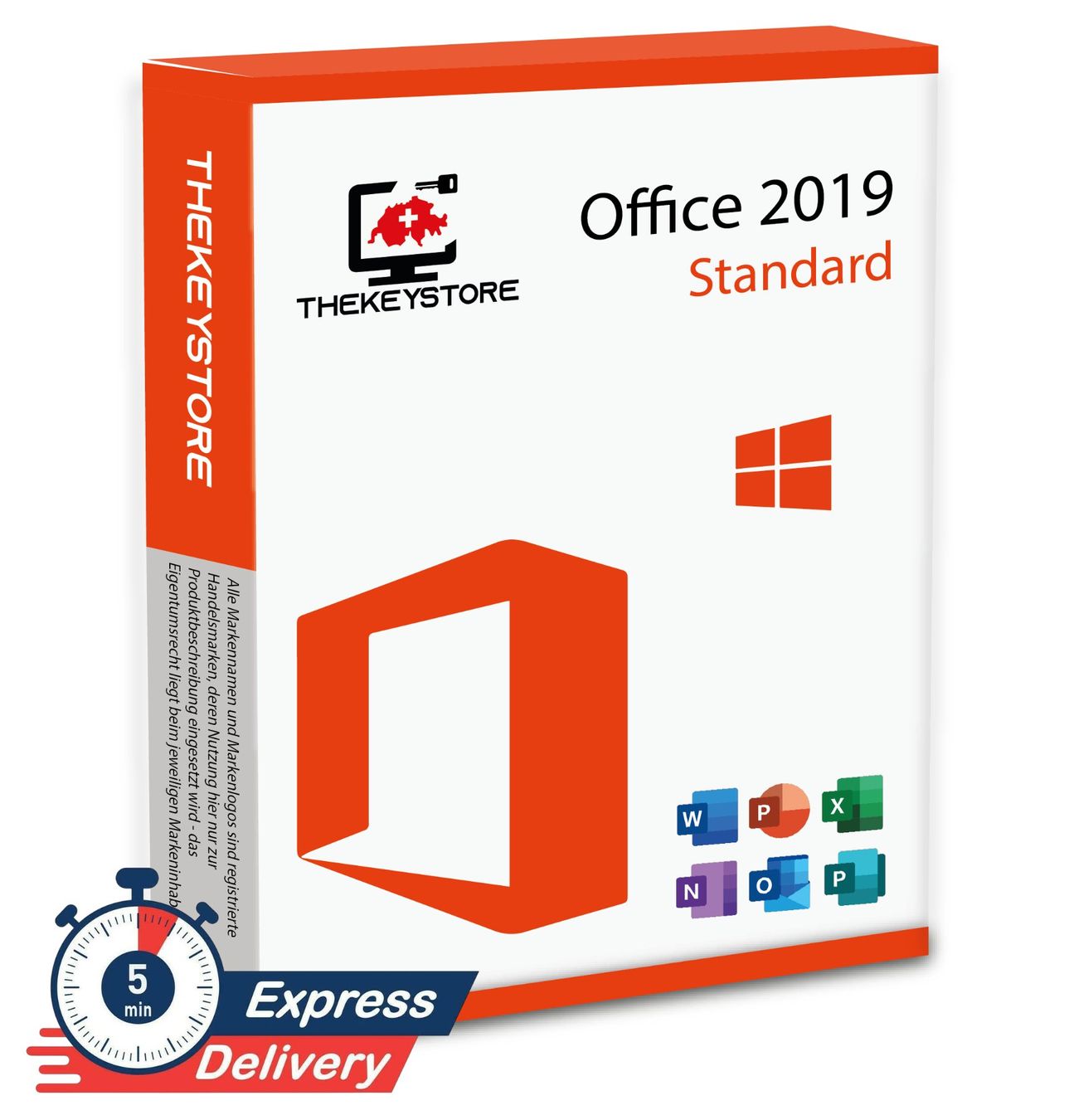 Microsoft Software: Microsoft Office 2019 Standard – Gebraucht aus Luzern von TheKeyStoreSchweiz