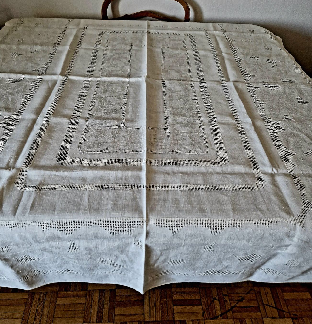 Sonstige Tischwäsche: Leinen Tischdecke 170 x130cm – Neu (gemäss Beschreibung) aus Bern von Antikbatik