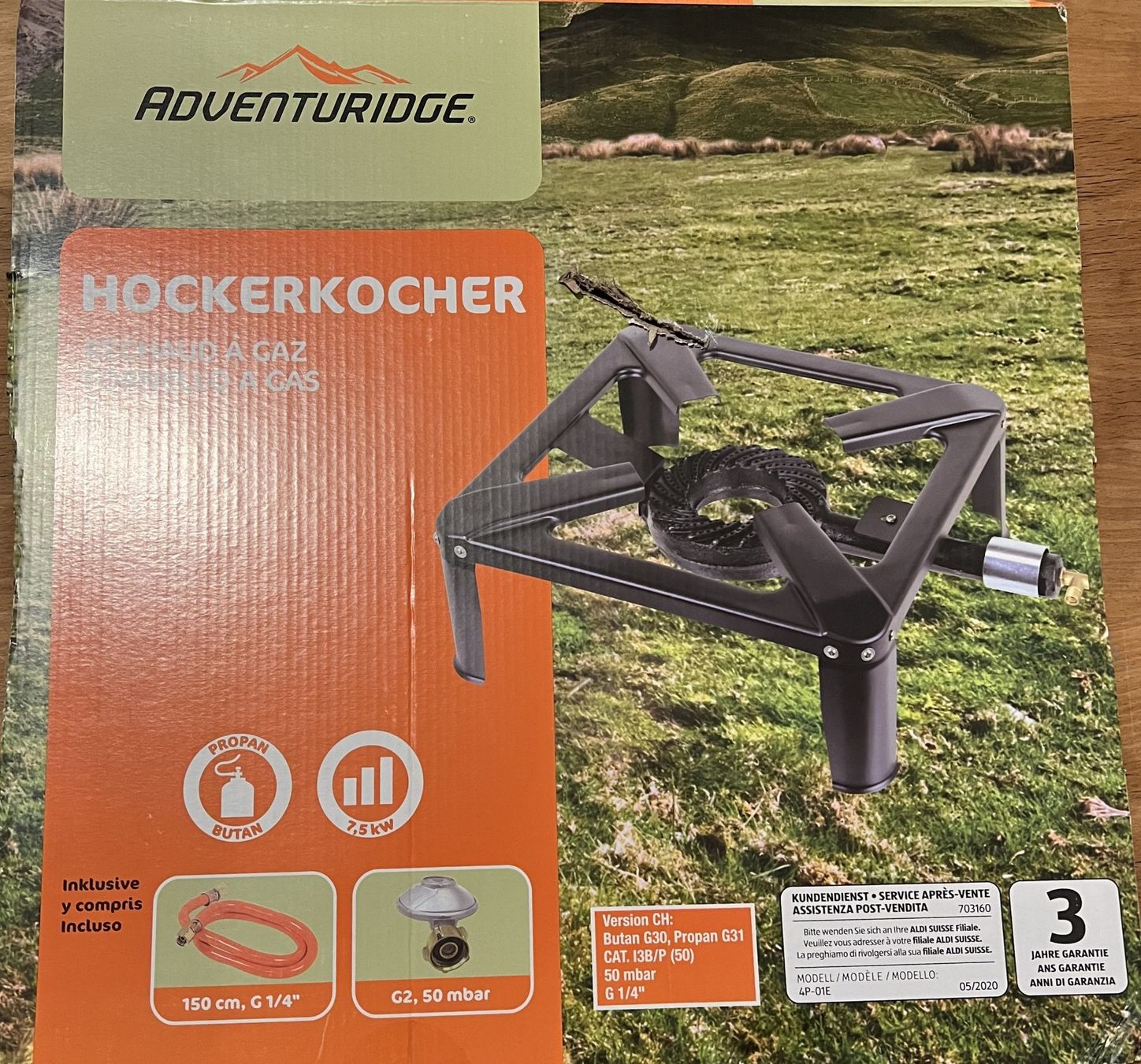 Griglie: Hocker-Kocher von Adventuridge 4P-01E – Nuovo (secondo la descrizione) da Basel venduto da CKuhn01