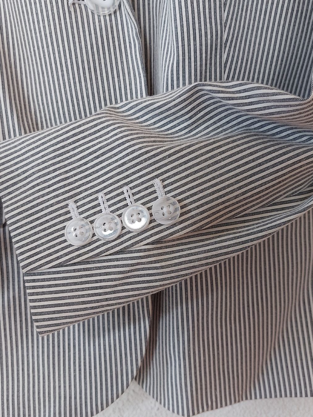 C&A Giacche: Damen Blazer, gestreift, nagelneu! – Nuovo (secondo la descrizione) da Effingen venduto da roe_7mb7 3