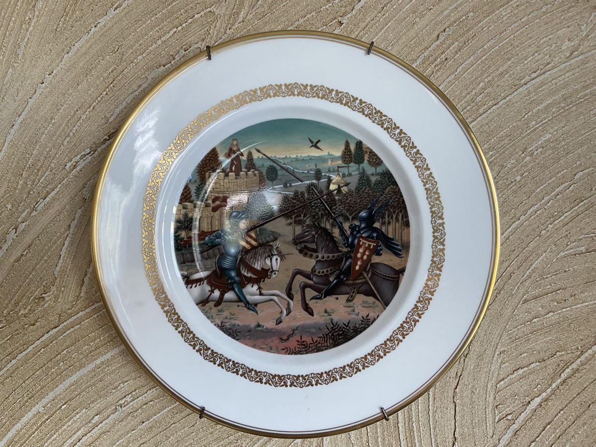 Royal Worcester Piatti: The King Arthur Plates – Nuovo (secondo la descrizione) da Mauren TG venduto da Galena