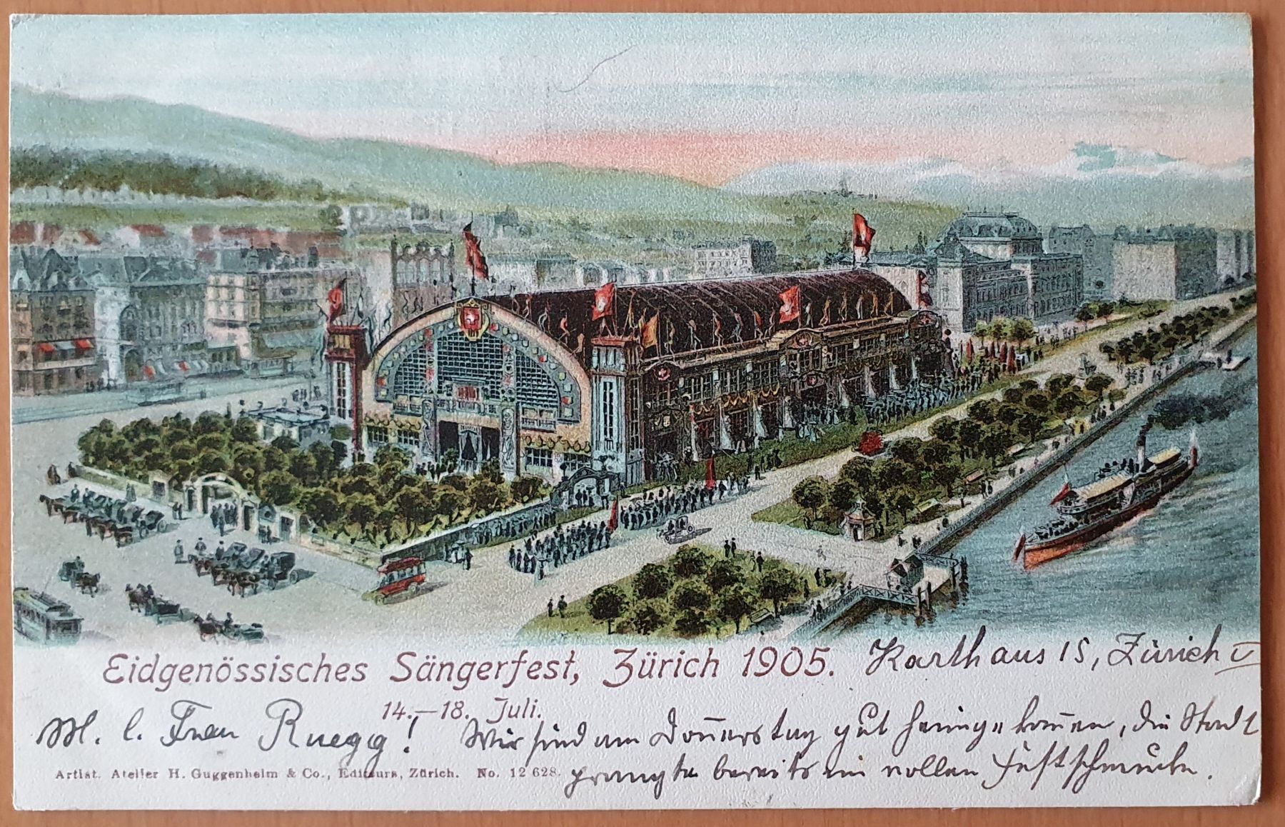 Cartes postales: Zürich  - Eidg. Sängerfest 1905 – D'occasion à Kreuzlingen par Rschweiz1