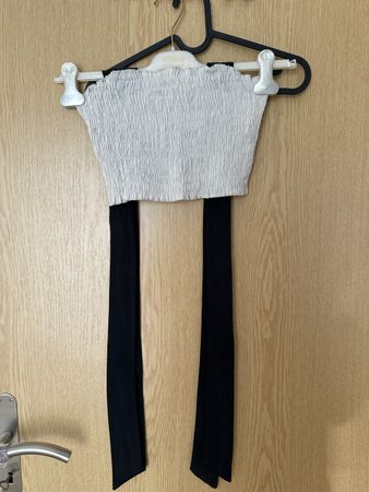 Top Zara black ties XS