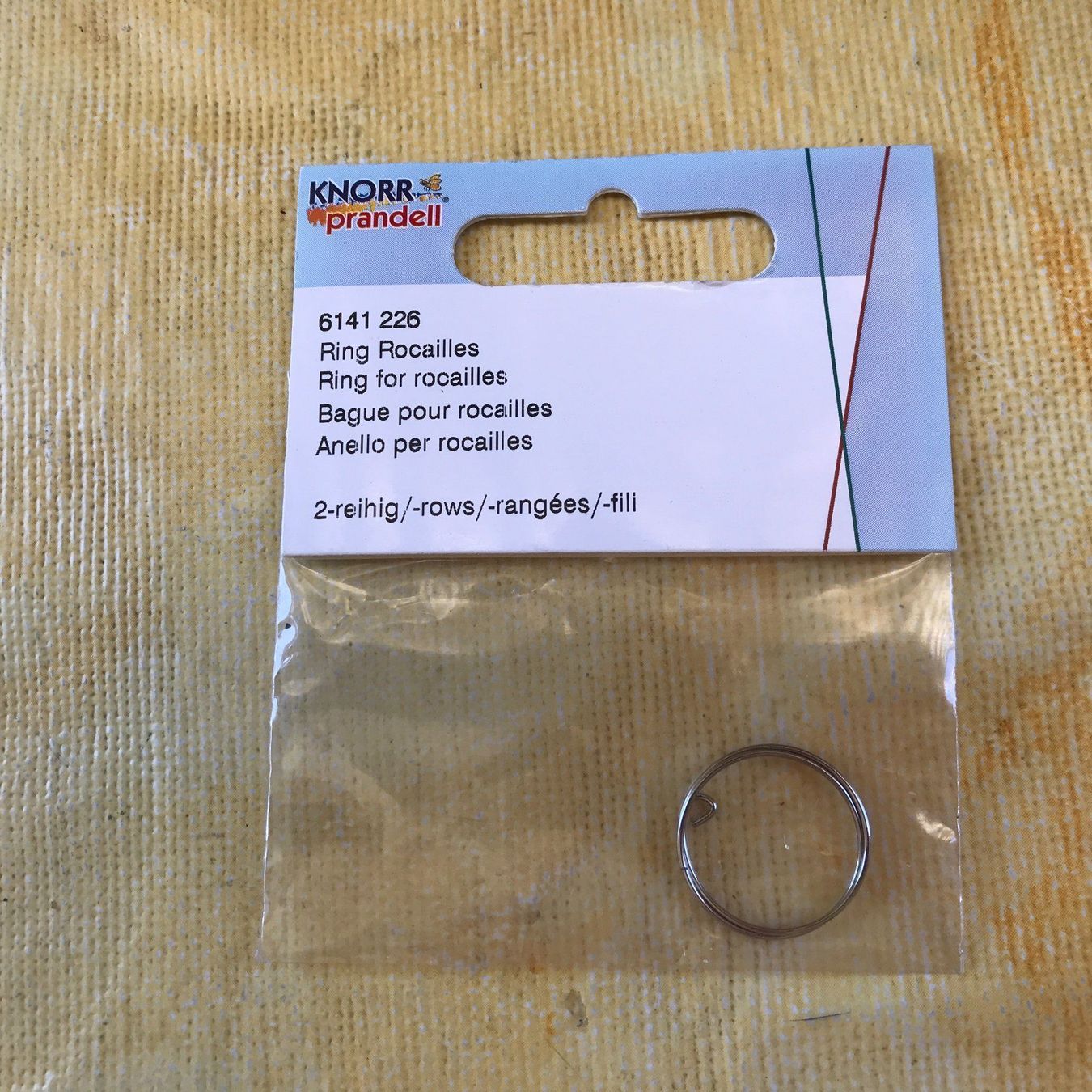 Anelli: LOT RING ROCAILLES 3 -REIHIG & 2-REIHIG – Nuovo e nell'imballaggio originale da Ostermundigen venduto da crazy-horse-1840 2