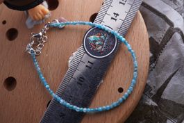 Apatit  Armband mit Verschluss  –Edelsteinstube Rausverkauf