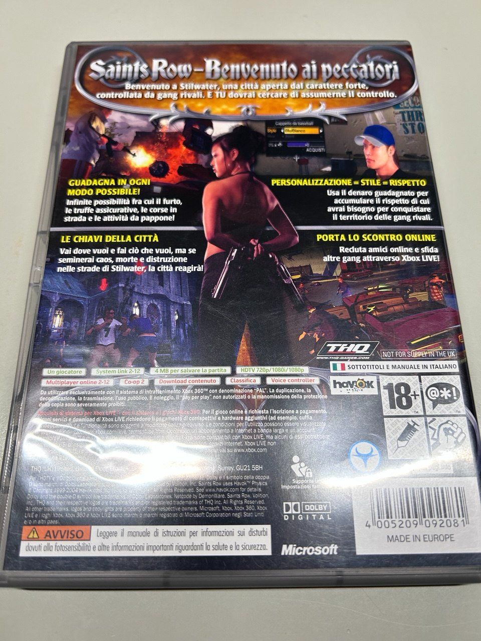 Microsoft Giochi: Saints Row per la console Xbox 360 – Usato da Giubiasco venduto da LorisVale 1