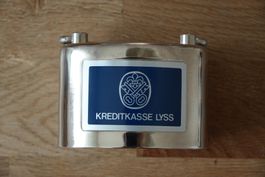 Spardose + Schlüssel - Kreditkasse Lyss