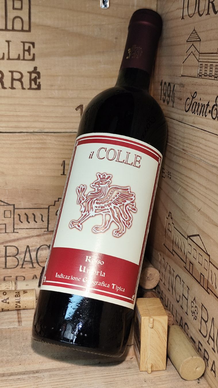 Vino: 6 Flaschen Rotwein "Il Colle" 2005 Umbrien – Nuovo e nell'imballaggio originale da Büsserach venduto da Vintage-vins 1