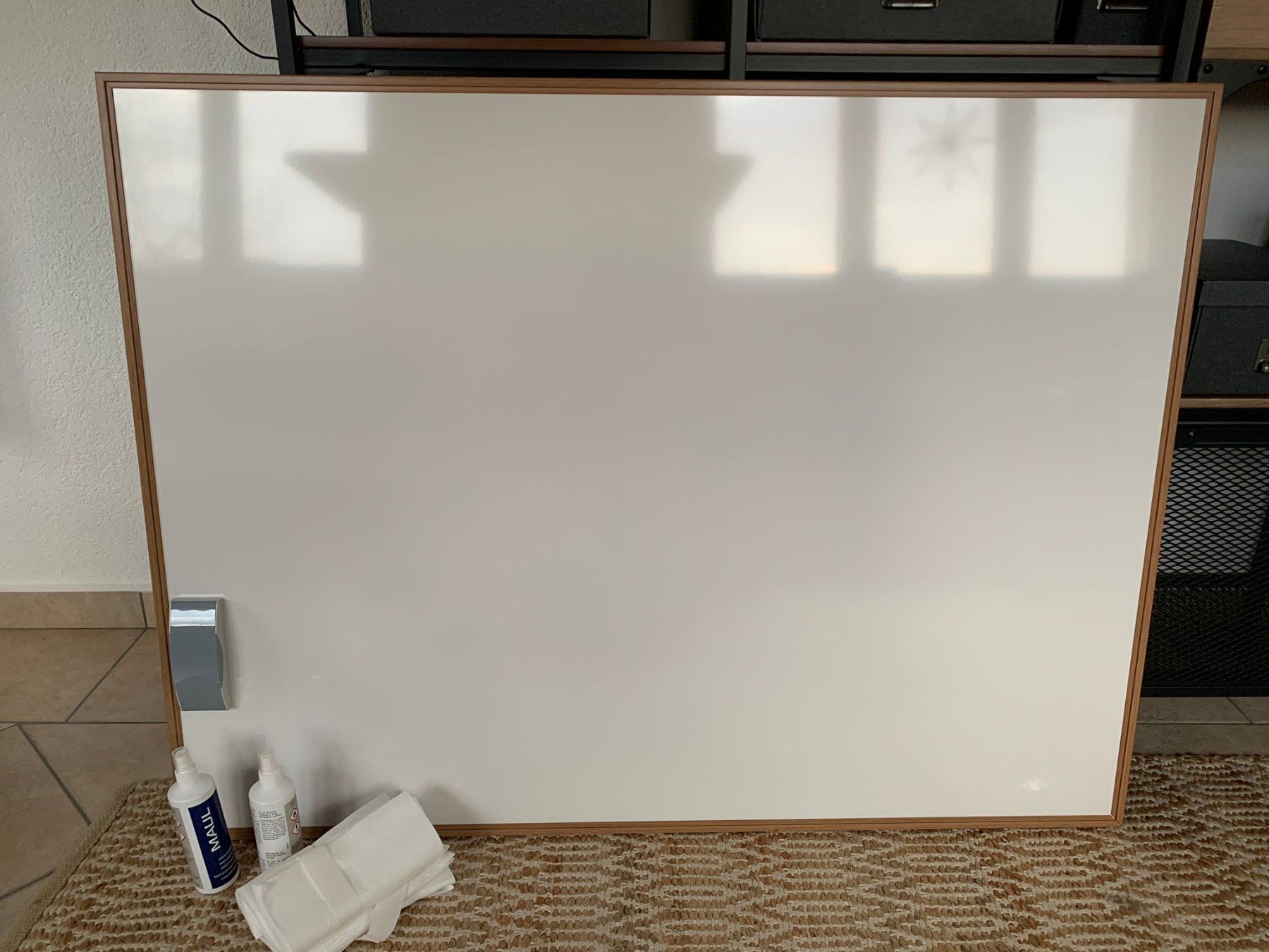 Wandtafeln: Tableau blanc "Whiteboard" mural 120X90 – Gebraucht aus Delémont von