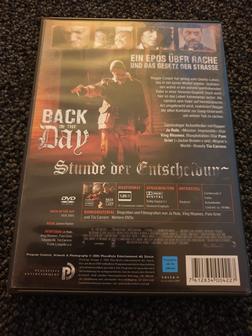 Tutti i DVDs: BACK IN THE DAY(3345) – Usato da Ruswil venduto da Ruck.Zuck. 1