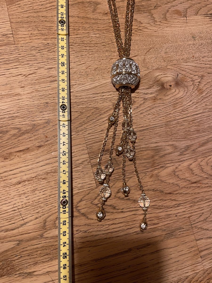 Swarovski Catenine: Lange Kette von Swarovski – Usato da Flawil venduto da Naphtali 8