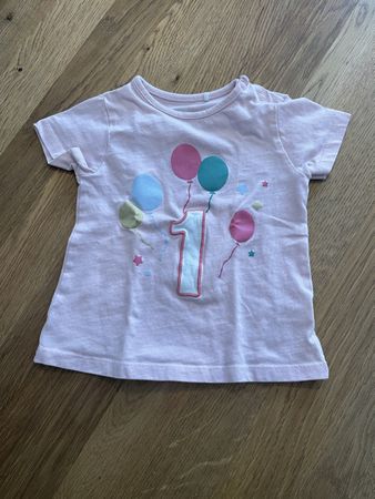 T-Shirt 1. Geburtstag Gr.80