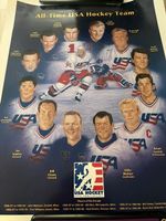 Poster All-Time USA Hockey Team 50th Anniversary