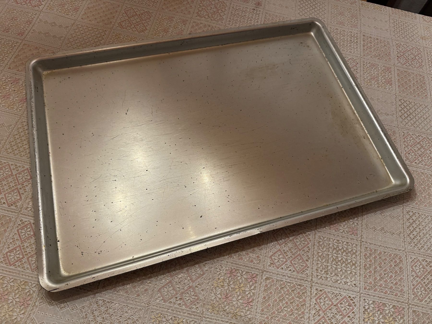 Teglie da forno: Grosses Alu-Backblech 45 mal 64 cm – Usato da Winterthur venduto da sportdisco2 1