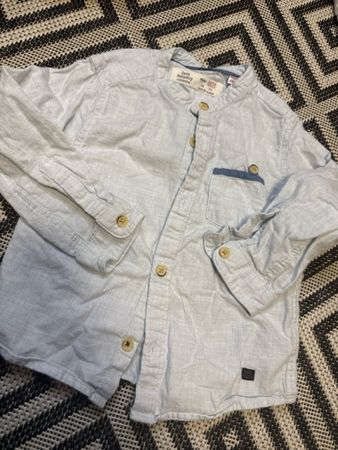 Zara BabyBoy Hemd, Grösse 86, hellblau, Top Zustand!