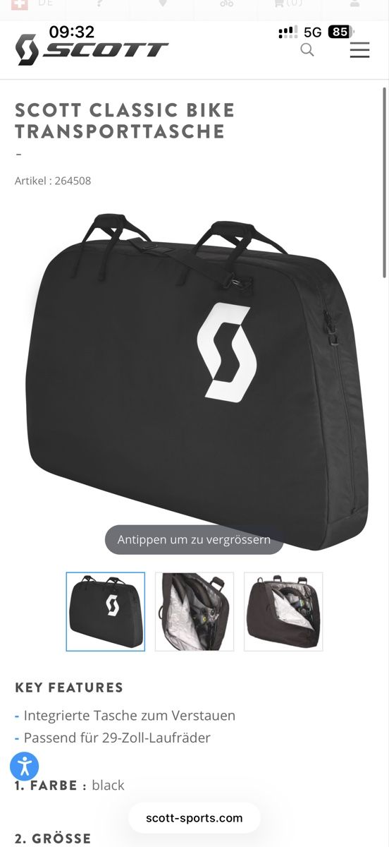 Scott Borse: Scott Fahrradtasche – Nuovo e nell'imballaggio originale da St. Gallen venduto da Luctie 1